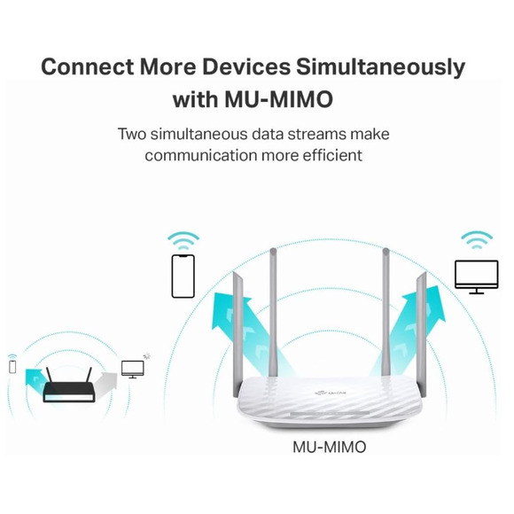 TP-Link WiFi Router AC1200 (Archer A54) Dual Band/MU-MIMO/Extender/Access Point - Picture 9 of 10